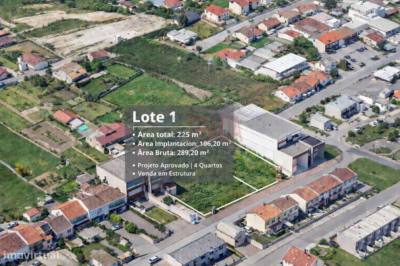 Oportunidade Braga! Lote c/ Projeto T4 + Estrutura | Perto do Centro-8