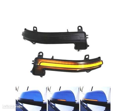 PISCAS DINÂMICOS DE ESPEJO RETROVISOR PARA BMW F20 F21 F22 F30 F31 F32 F34 F35 E84 ESCURECIDOS - 3