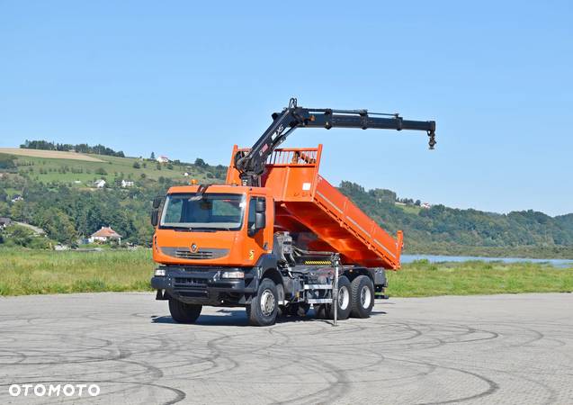 Renault Kerax 430 * HIAB 144E-3HIDUO/PILOT * 6x4 - 2