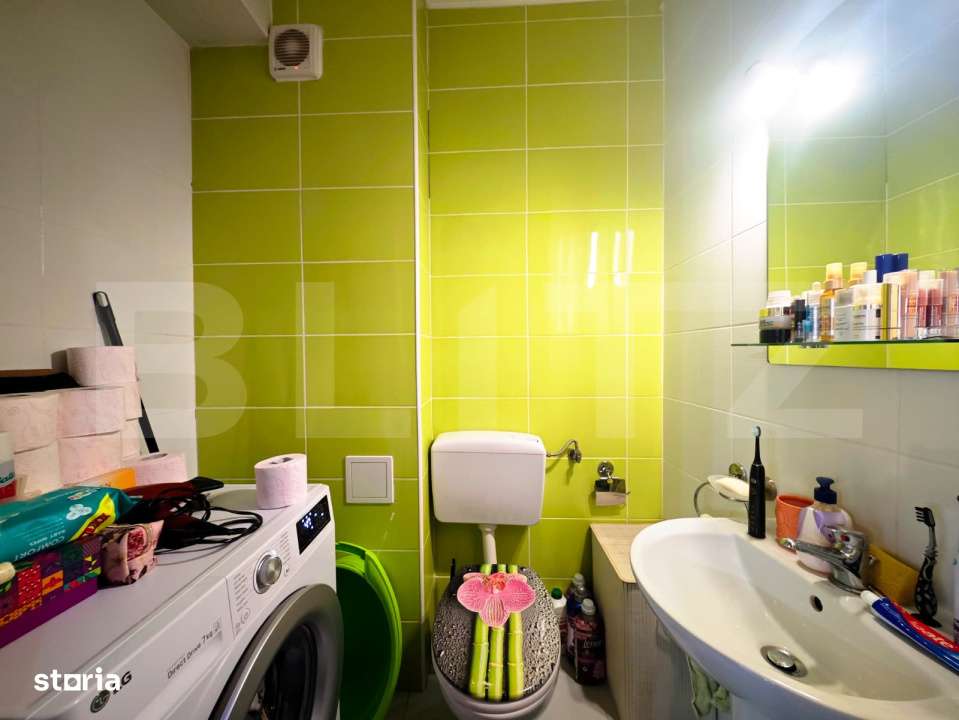 Nufarul-Apartament 72 mp, modern 3 camere, 2 bai, balcon cu panorama-5