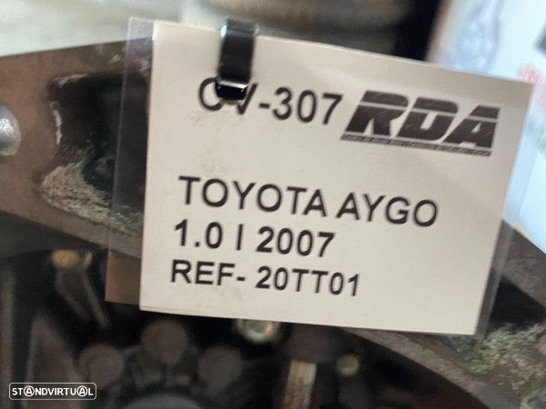 CV307 Caixa De Velocidades Toyota Aygo 1.0 I De 2007 Ref- 20TT01 - 5