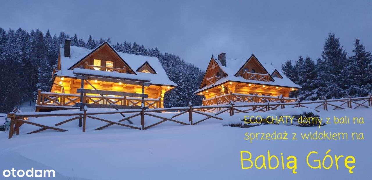 Inwestycja osiedle 8 domów z bali z działką Zawoja-7