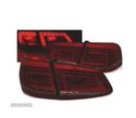 FAROLINS TRASEIROS LED PARA VOLKSWAGEN VW PASSAT B7 VARIANT 10-14 RED SMOKED VERMELHO FUMADO ESCUREC - 1