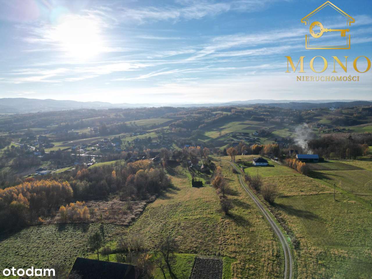 Widokowa działka 58 ar z WZ na 2 domy-5