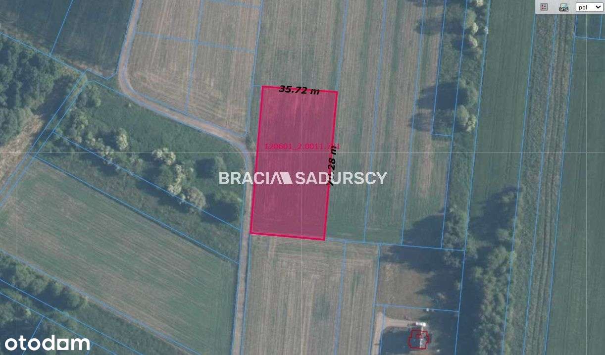 Działka z pozwoleniem na budowę w Wołowicach! - Pełny obrazek: 4/20