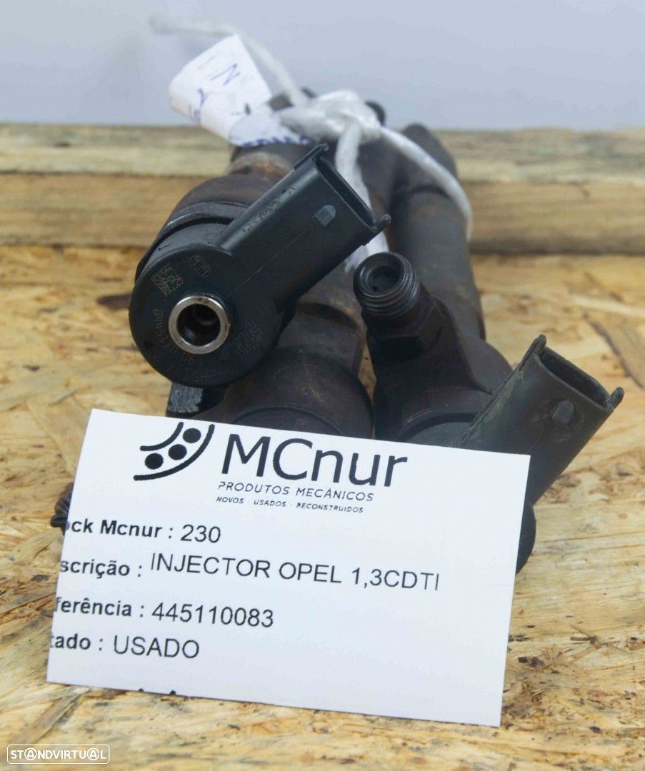 Injector Usado OPEL/CORSA E Van (X15)/1.3 CDTI (08) | 09.14 -  REF. 0445110083 - 1