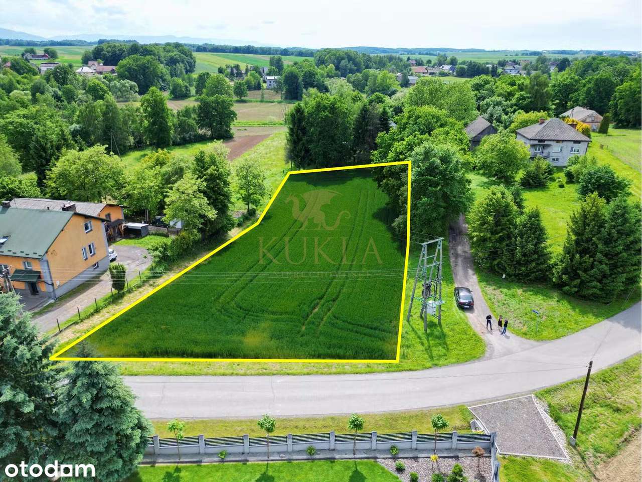 Działki budowlano-usługowe | mpzp mn-u | Akacjowa - Pełny obrazek: 1/4