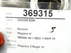 ZAWÓR EGR RENAULT MEGANE IV liftback (B9A/M/N_) 2015 - 2022 1.5 dCi 110 (B9A3) 81 kW [110 KM] olej - 5