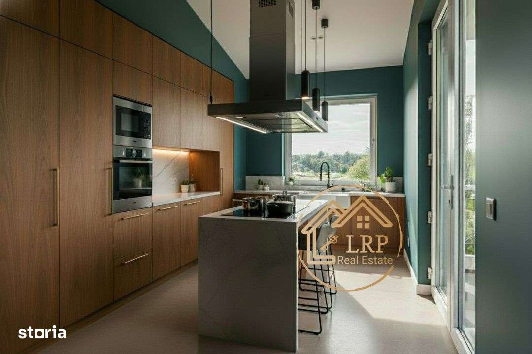 Snagov-Tancabesti-Padure-Vila premium 8 camere, 3 bai, 279mp, 564mp te - Imagine principală: 5/19