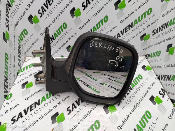 Espelho Retrovisor Dto Electrico Citroën Berlingo / Berlingo First Cai - 1