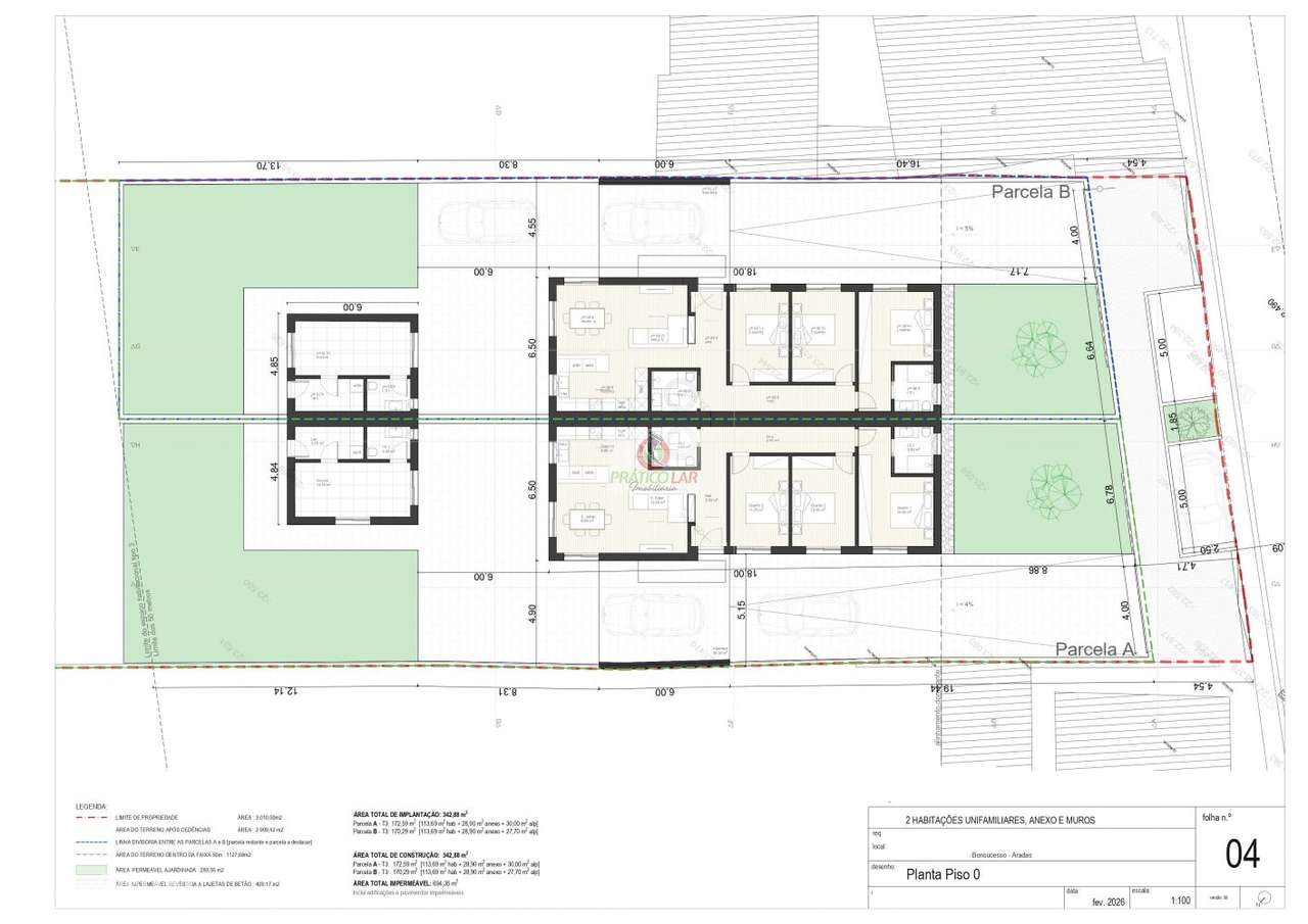 Moradia T3 - Chave na Mão - no Bonsucesso-27