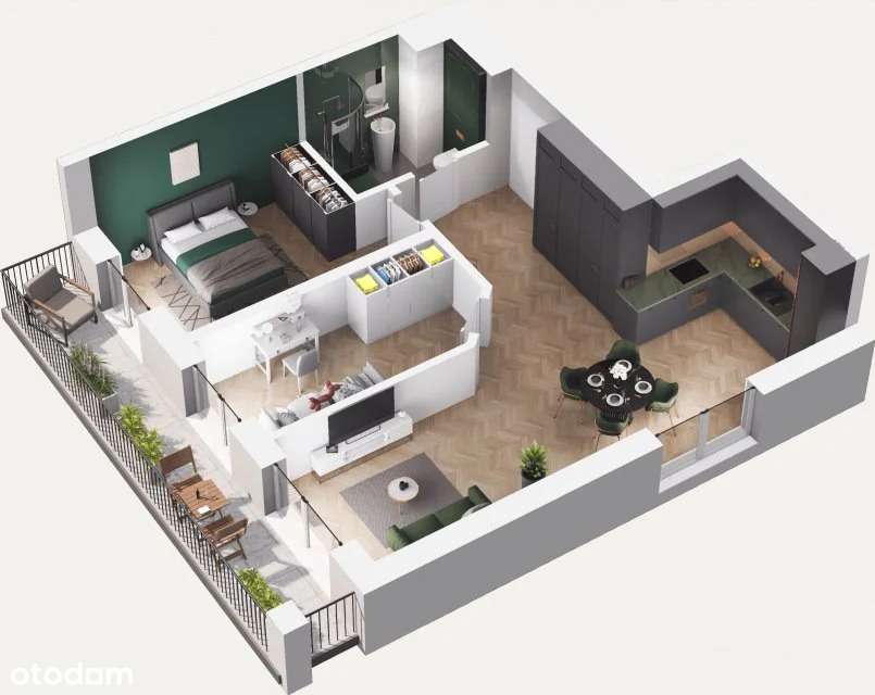 Wyjątkowa oferta na mieszkanie 3-pokojowe - Pełny obrazek: 1/9