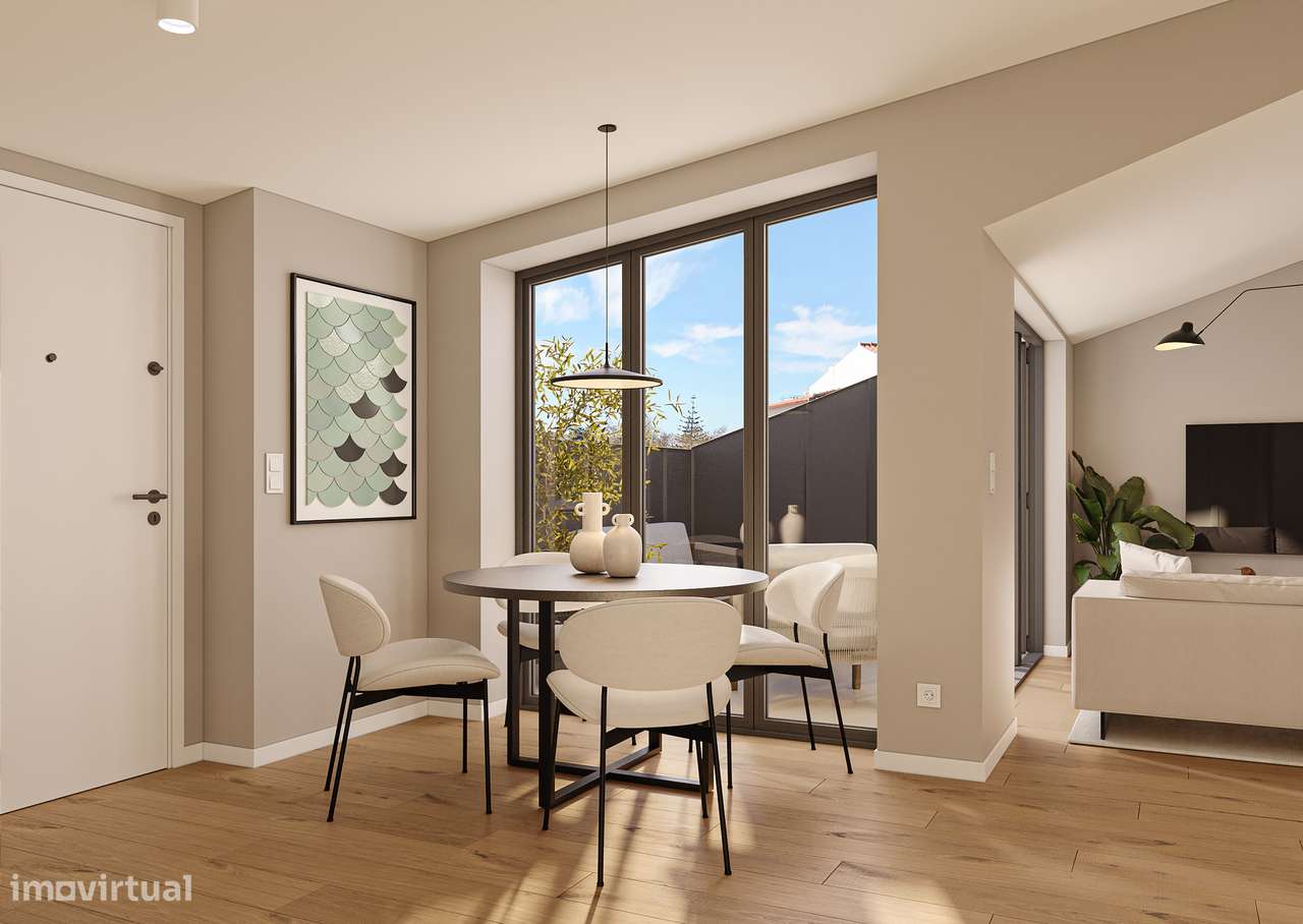 T2 Carcavelos | 75 m² | obra a terminar | Elevador | Arrecadação-17