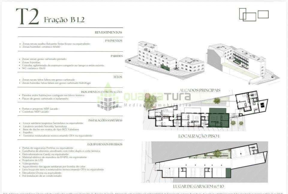 *** Apartamento T2 Com TERRAÇO (20m2), 2 frentes Poente / Nascente ...-3