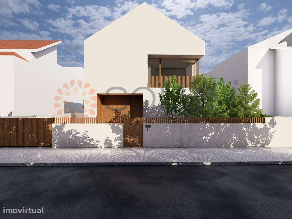 Moradia Contemporânea com Piscina e Design Moderno - Montijo-43