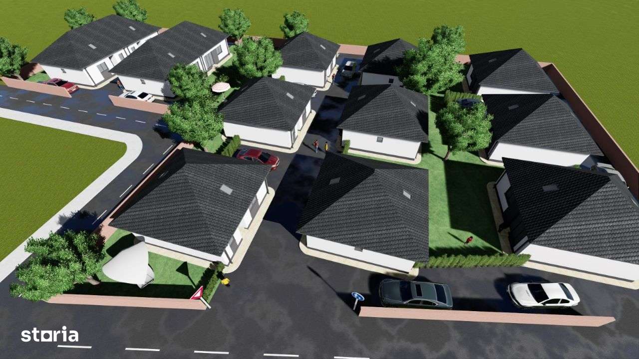 Casa pe parter 3 cam+Pod.Teren 210mp. - Imagine principală: 3/20