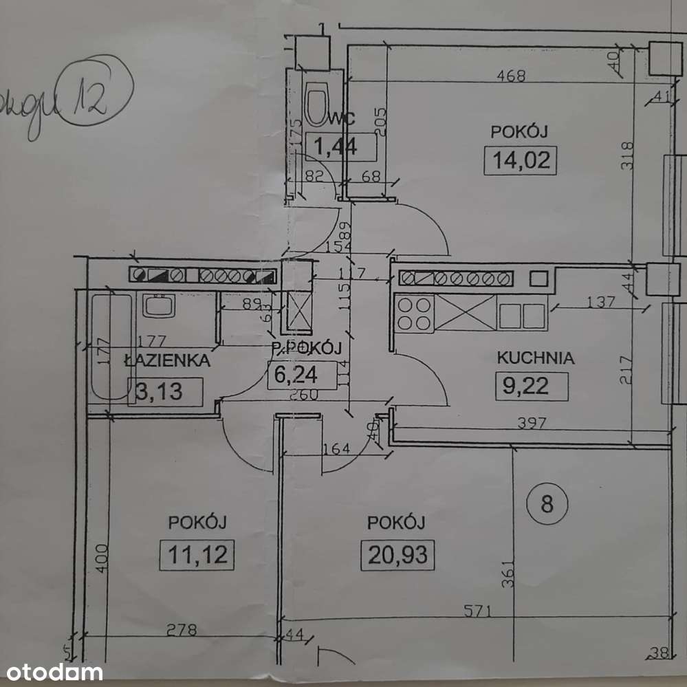 3-pokojowe mieszkanie z balkonem | Aleja Pokoju-10
