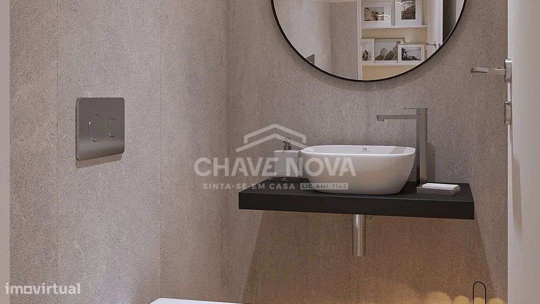 Apartamento T2 Novo Penúltimo Piso c/ 2 Lugares de Garagem em Arcozelo-33