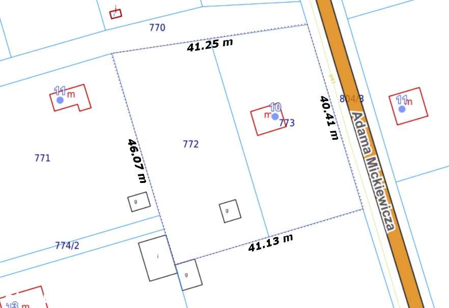 Działka 1755 m² w spokojnej okolicy-7