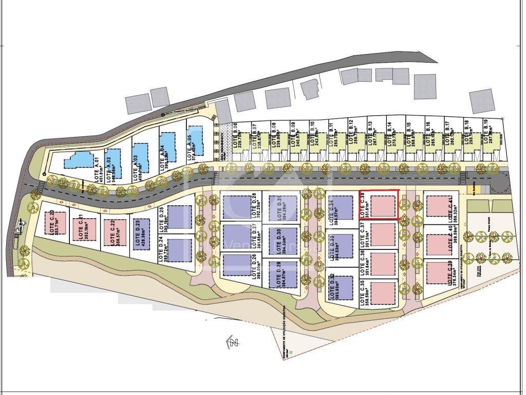 Loteamento Quintas de Santiago - Lote com 351,61 m2 para ...