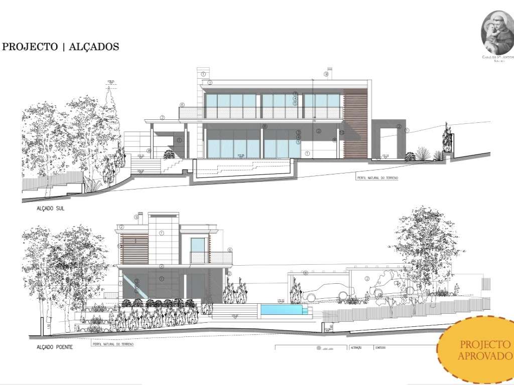 Lote de terreno com projeto aprovado com 1.200m2, no coração de Sin...-1