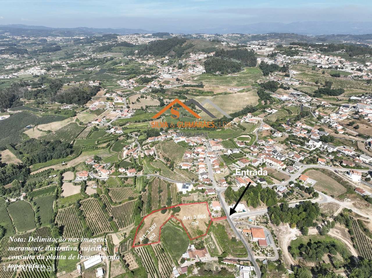 Terreno rústico em Torno, 7272 m², com acesso pavimentado-1