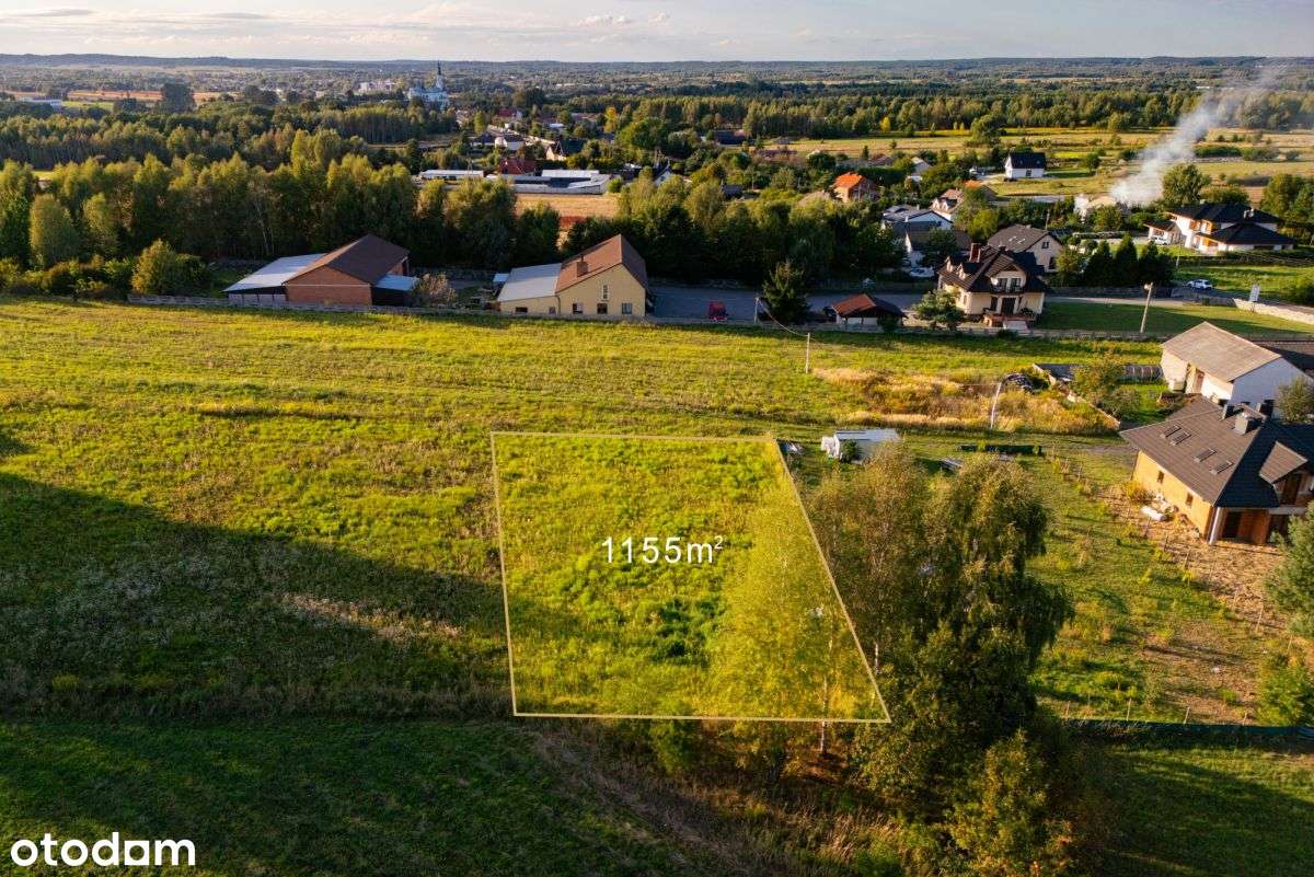 Na sprzedaż  działka w spokojnej okolicy - Pełny obrazek: 4/6