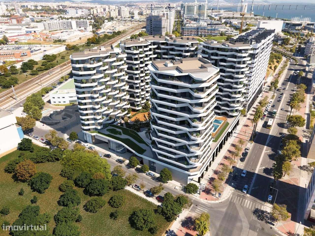 Apartamento T1 com piscina, Parque das Nações, Lisboa - Grande imagem: 5/32