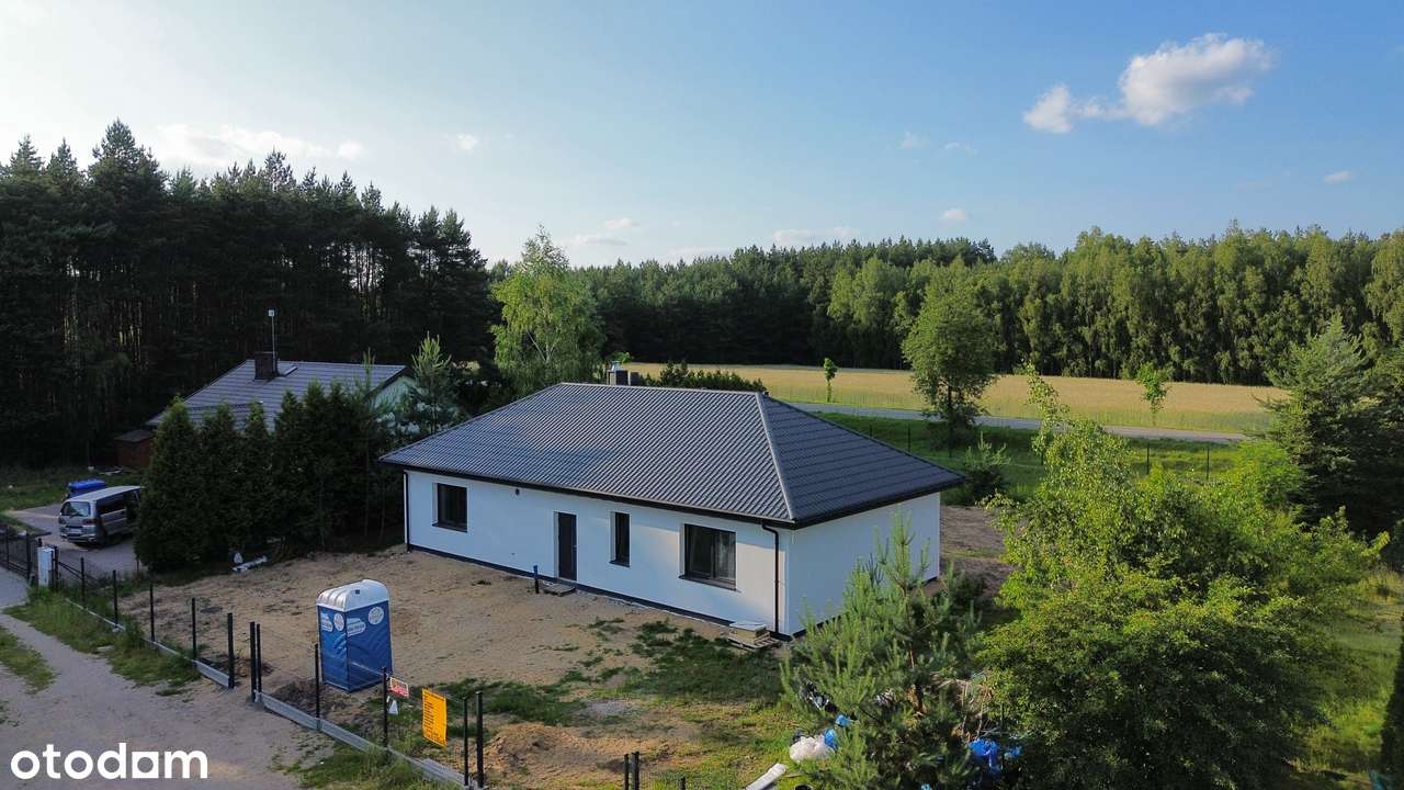 Działka 3000 m² z domem wolnostojącym 101 m², Parsów gmina Bielice-5