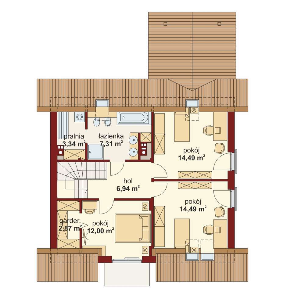 Komfortowy dom z zjawiskową działką świetnie skomunikowany-18