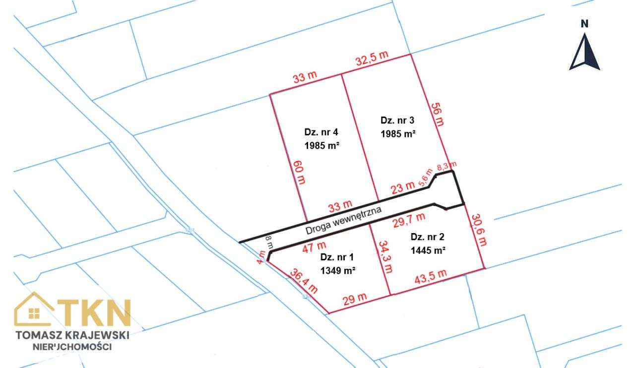 Działki budowlane z Mpzp pod Warszawą – Niemierycz-0