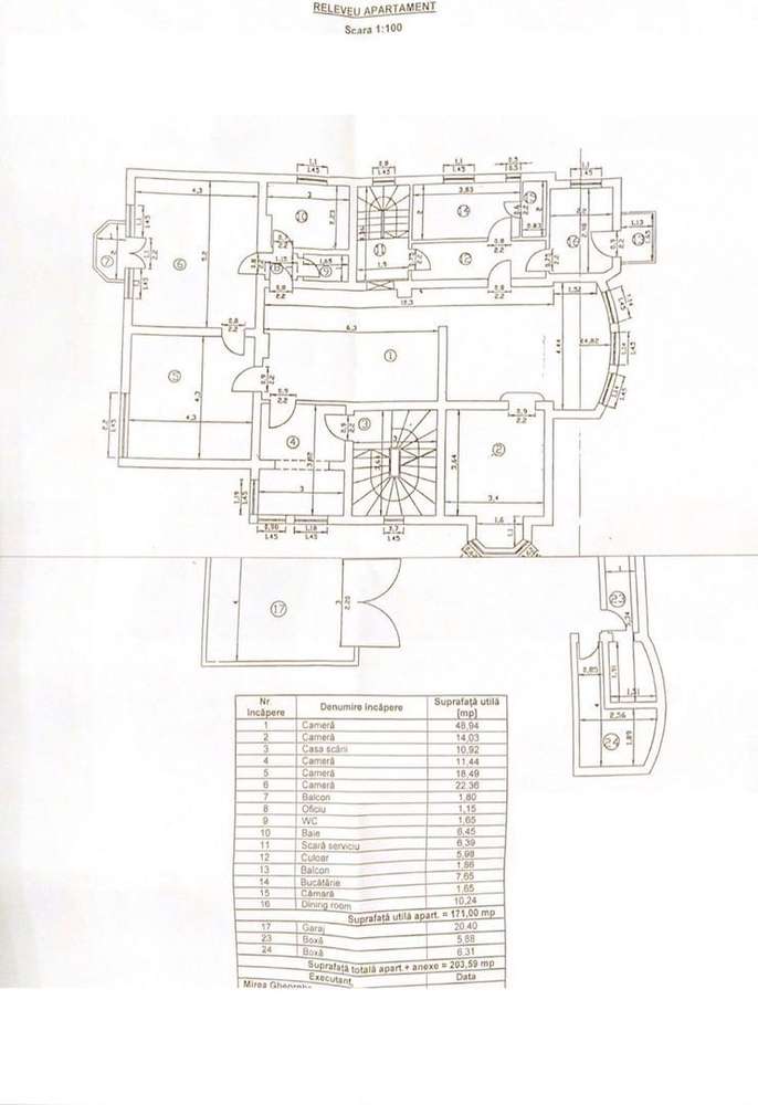 Vanzare apartament in Vila 170mp zona 1 Mai Casin-5