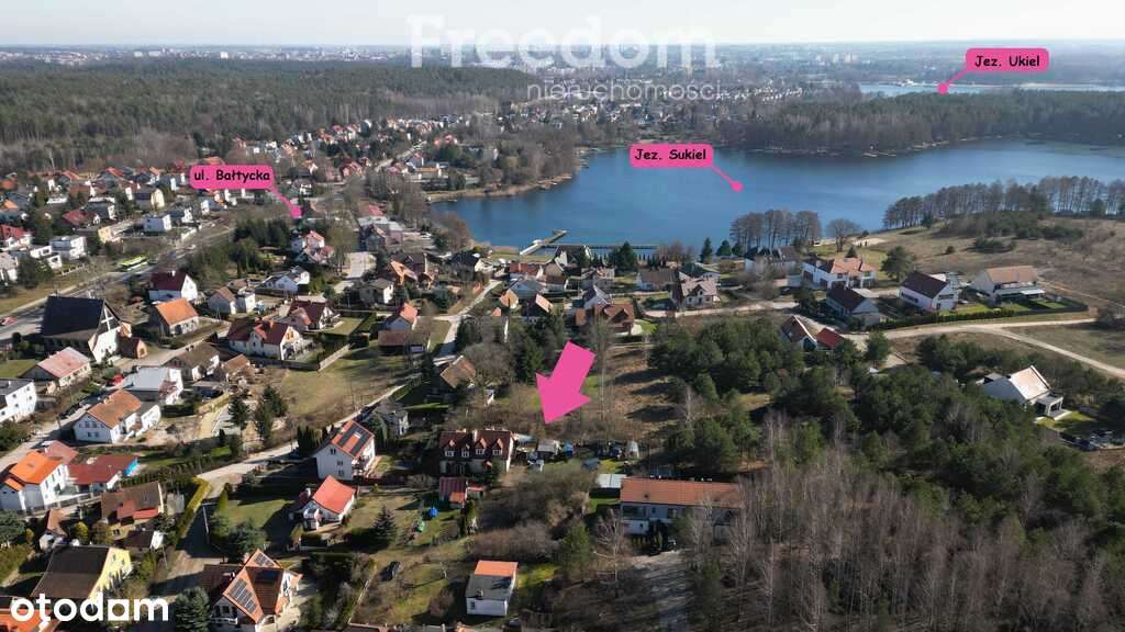 Urokliwa działka nad Jeziorem Ukiel - Pełny obrazek: 3/11