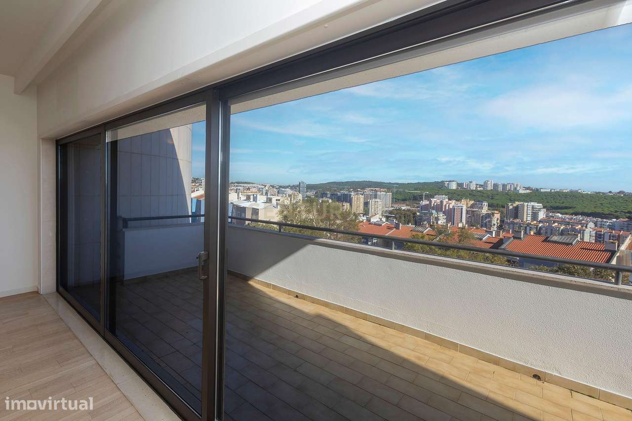Apartamento T3 | Para arrendar | 221m2 | Vista Rio | Alto de Algés, Oe - Grande imagem: 5/39