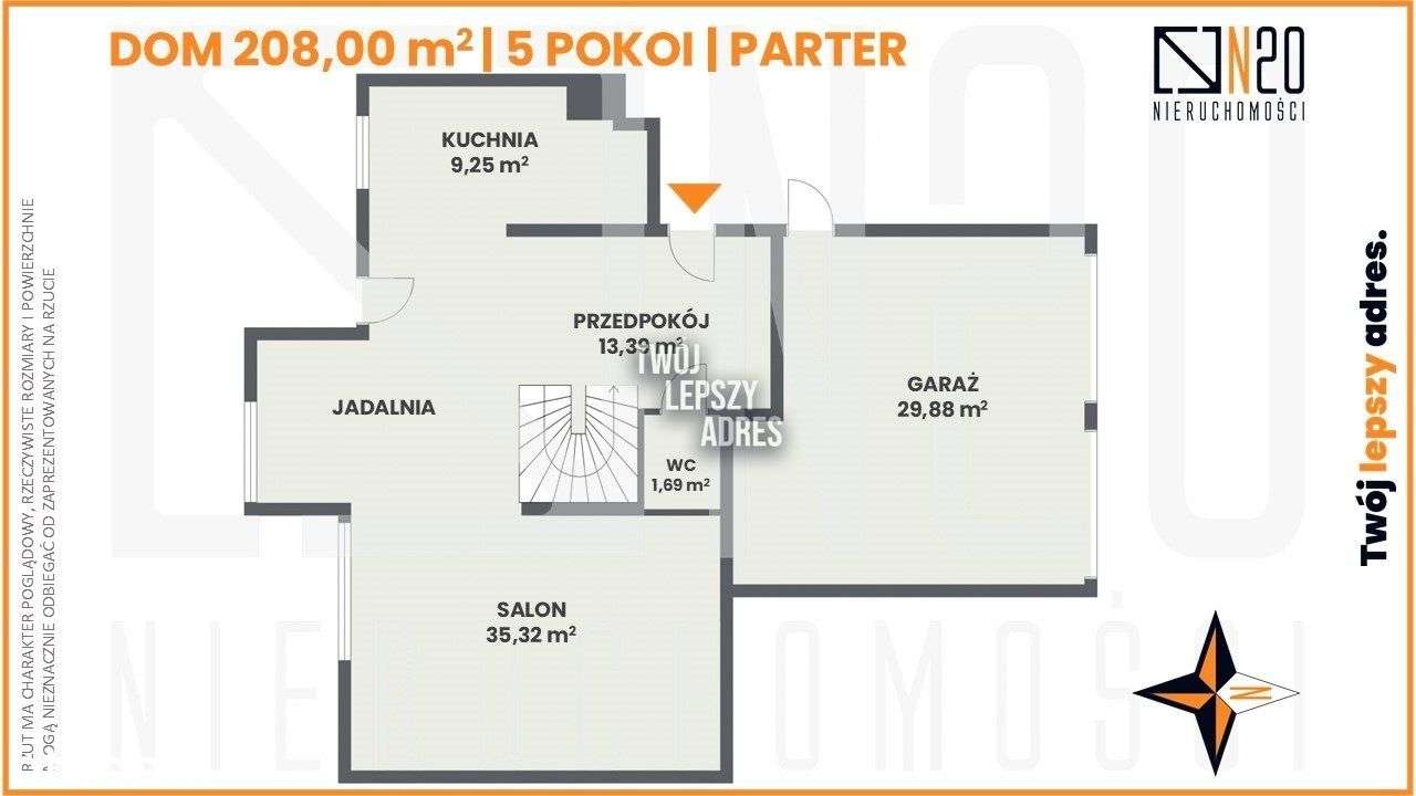 Wola Justowska - 208 m2! Garaż na Dwa Auta i ogród - Pełny obrazek: 4/20