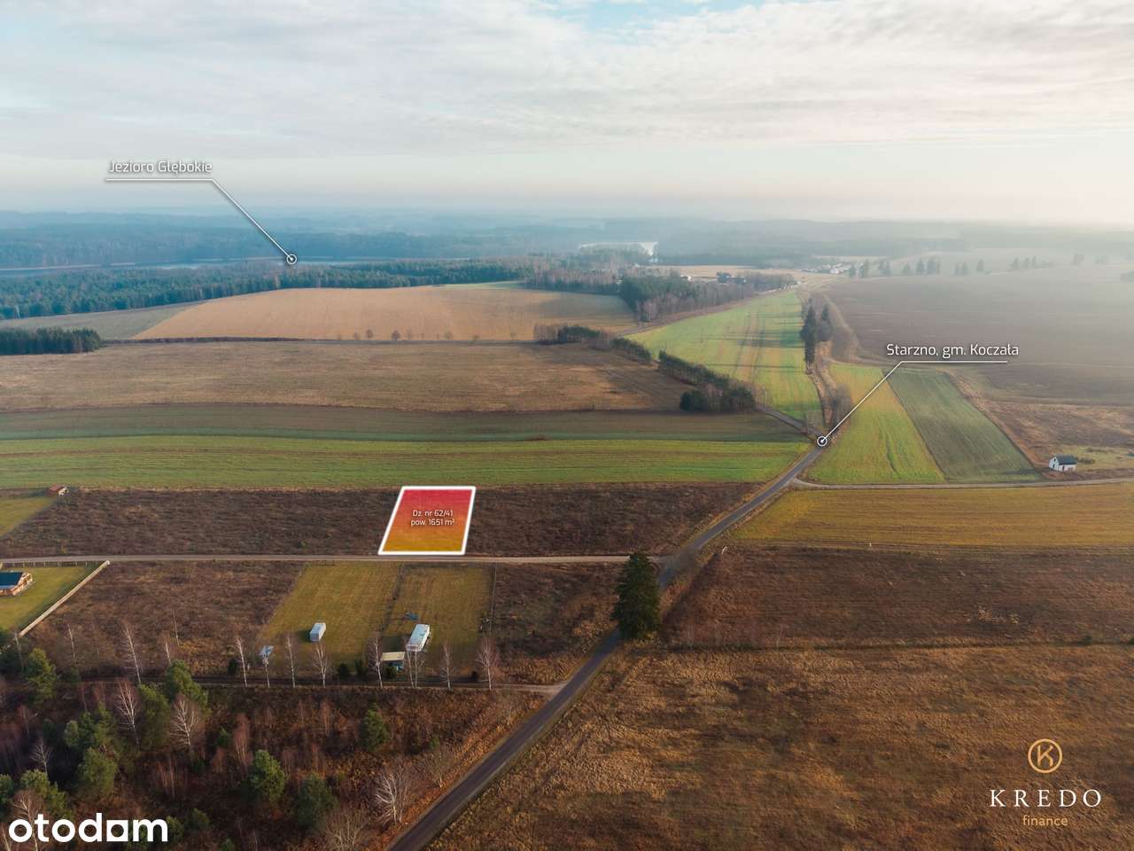 Atrakcyjna działka w otoczeniu lasów i jezior | Starzno, gm. Koczała-6