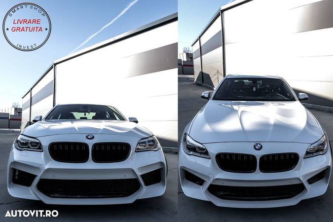 Grile Centrale BMW  Seria 5 F10 F11 Limuzina Touring (2010-up) Negru Lucios M Desi- livrare gratuita - 14