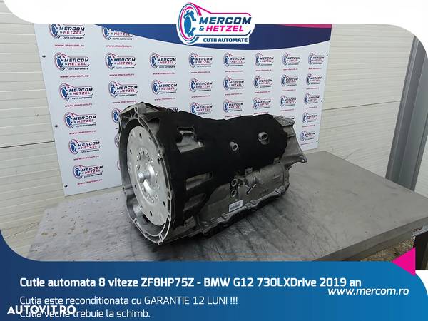 Cutie viteze automata BMW G12 730 Diesel XDrive 2019 an cod: GA8HP75 Z - 1