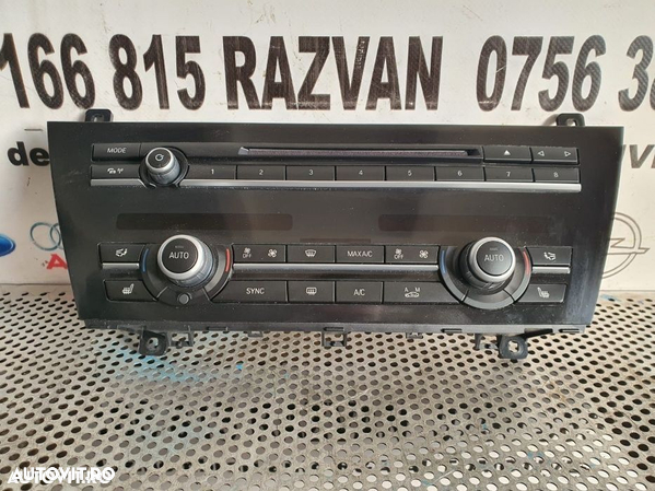 Panou Comenzi Climatronic Interfata Radio CD Navi F01 F02 F07 F06 F12 - 2