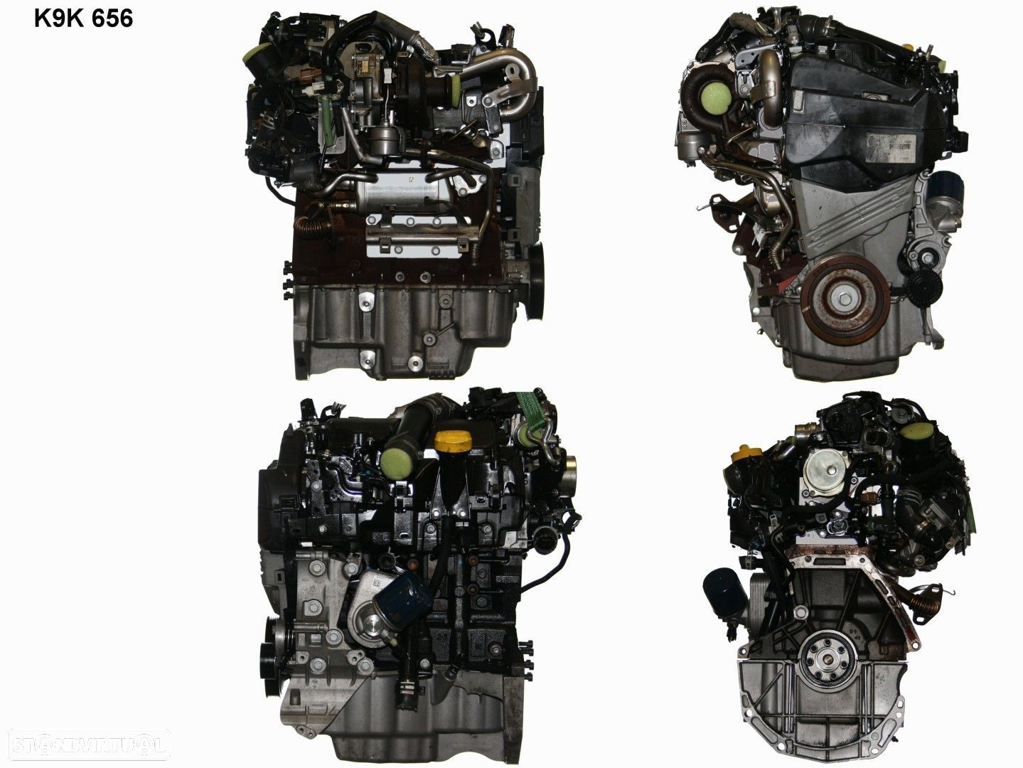 Motor Completo  Usado RENAULT FLUENCE 1.5 dCi K9K 656 - 1