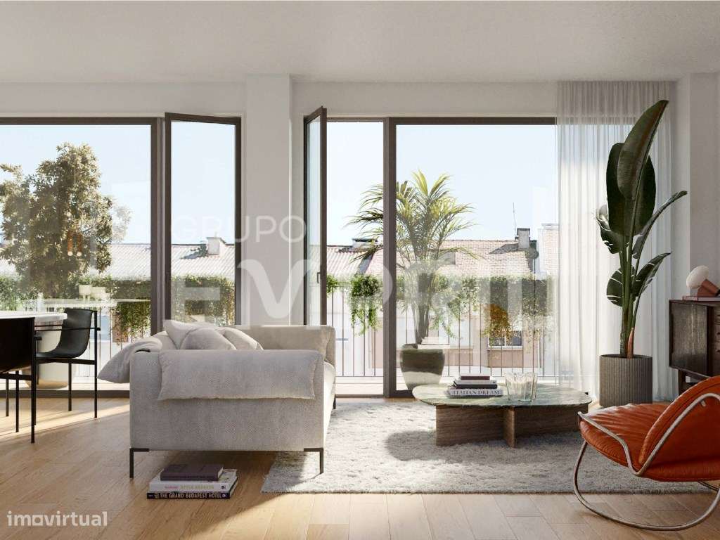 T3 C/ Terraço ao Bonfim - Grande imagem: 2/6