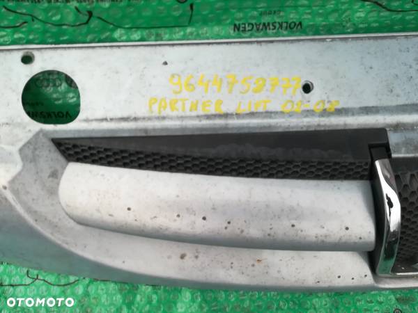 ATRAPA GRILLA PEUGEOT 206, PARTNER LIFT, 9628691277, 9644758777 - 5