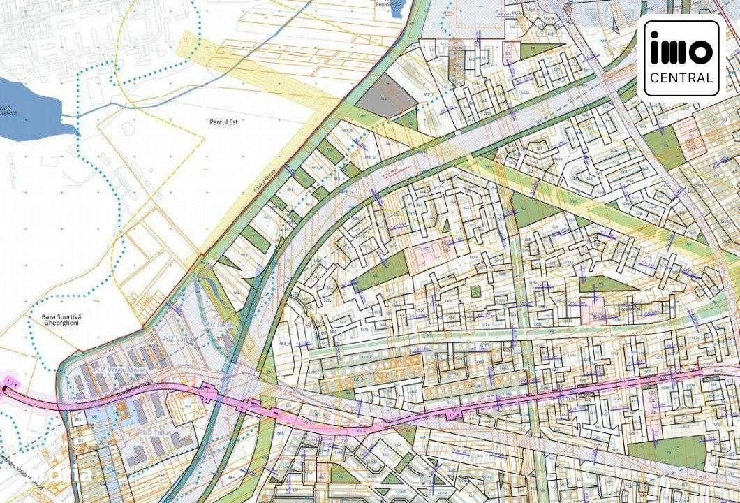 Teren cu PUZ in lucru, zona Baza Sportiva Gheorgheni, Cluj - Napoca - Imagine principală: 3/4