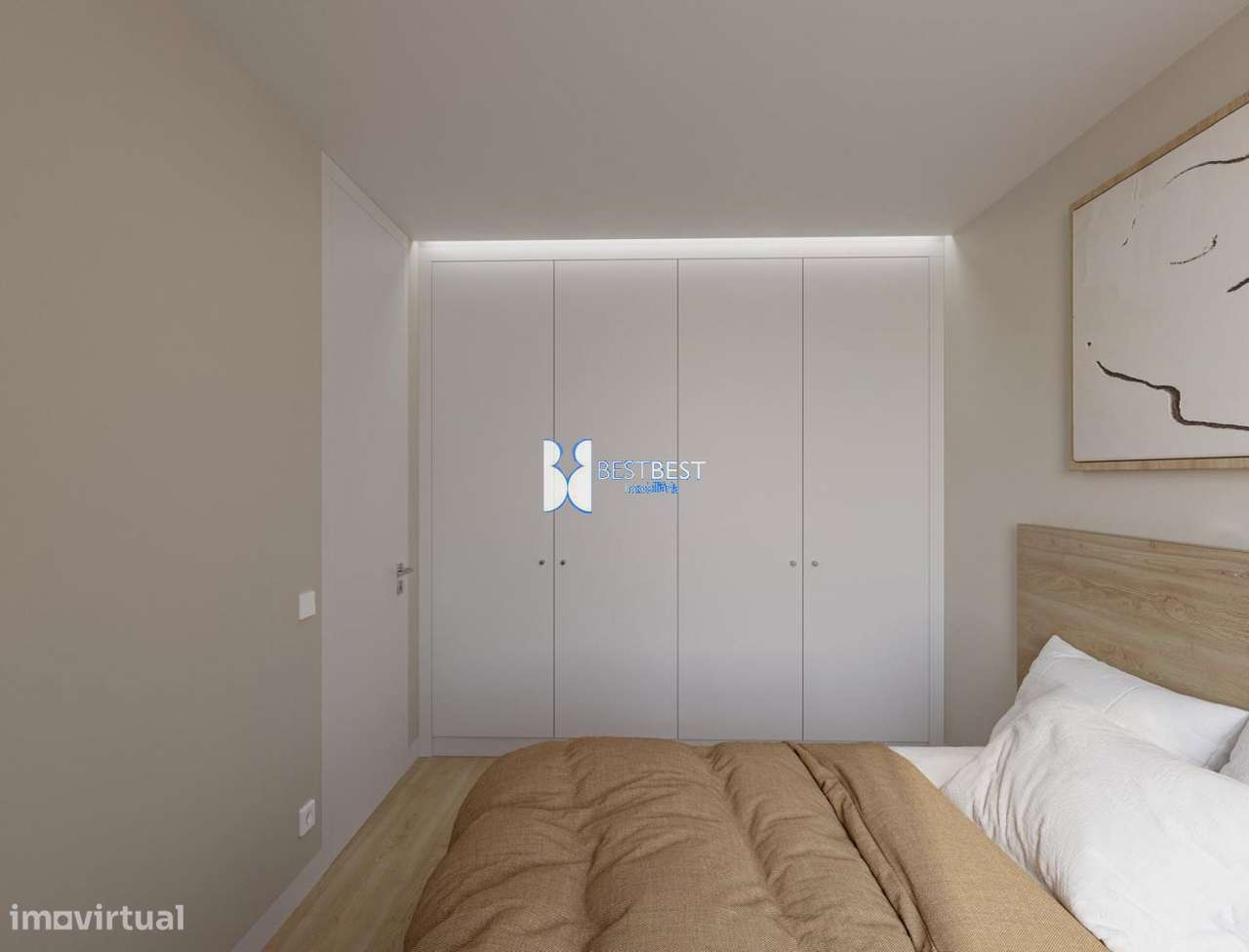 T1 Novo com Varanda – Conforto e Modernidade no Centro de Famalicã - Grande imagem: 5/7