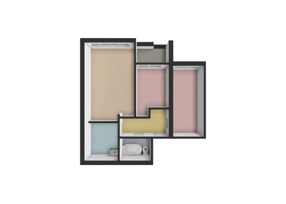 Mieszkanie 3 pokojowe - Pełny obrazek: 5/6