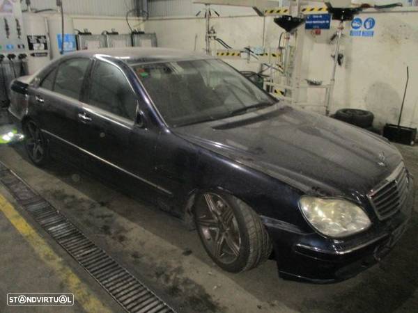 Carro MOT:  648960 MERCEDES S 320 CDI 2003 302CDI 204CV 4P PRETO DIESEL - 2