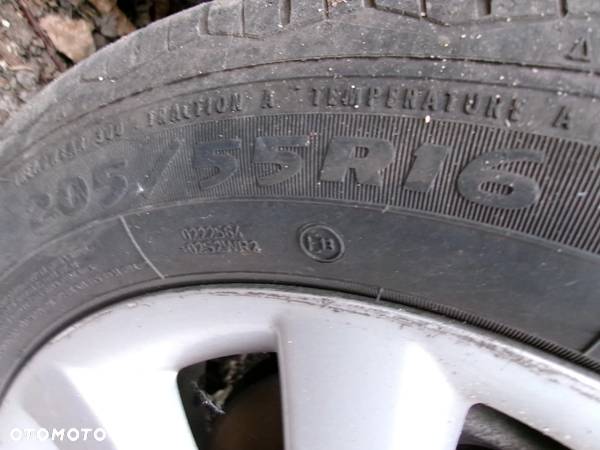 KOŁA FELGI ALU OPONY LATO DĘBICA PRESTO 205/55/16 TOYOTA AVENSIS T25  5X100 - 3