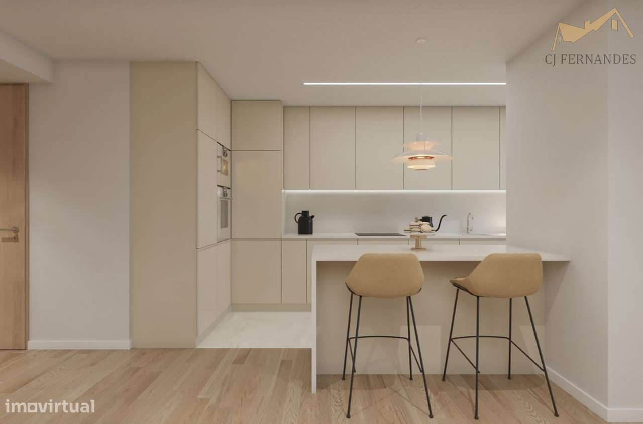 Apartamento T1 com varanda na Maia-1