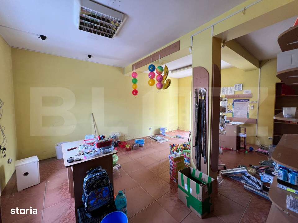 Casa de vanzare, cu 2 camere, zona cu vad comercial. - Imagine principală: 4/14