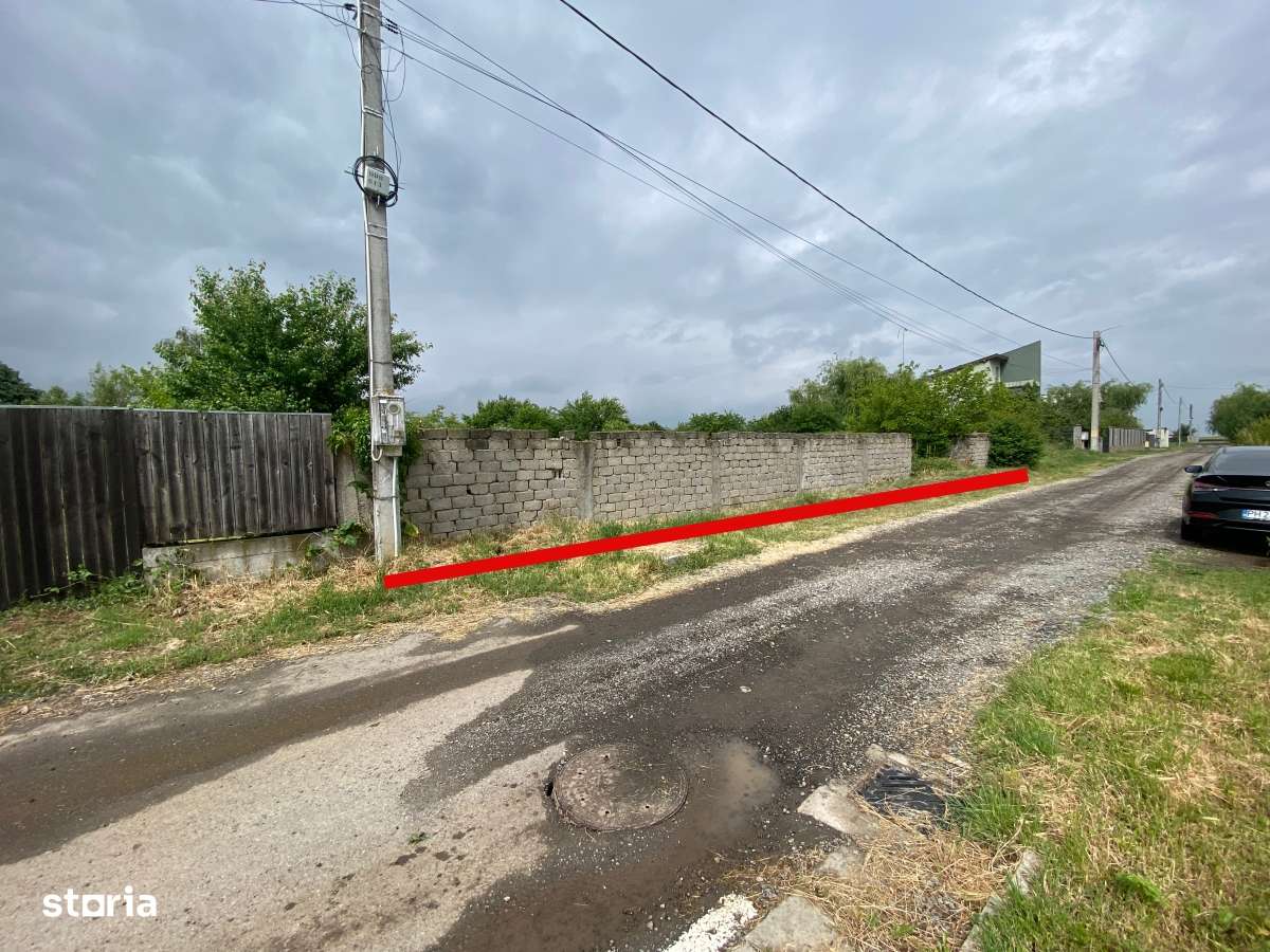 Islaz - Branesti - teren 1374mp - canalizare - gaze - curent - asfalt-6